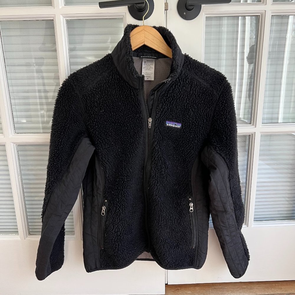 Patagonia Black Zip-Up Fleece